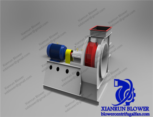 760-2900rpm centrifugaalventilatieventilator die achteruit voor Boilers wordt gebogen