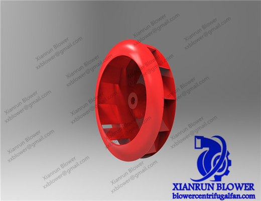 400-3500 mm centrifugaalventilatoraccessoires Voorwaarts gebogen waaierwiel