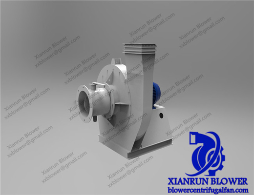 Hoge druk Centrifugaal Achterwaartse Gebogen Ventilator 350KW voor Verbrandingssteun