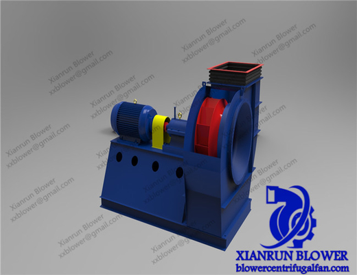 760-2900rpm centrifugaalventilatieventilator die achteruit voor Boilers wordt gebogen