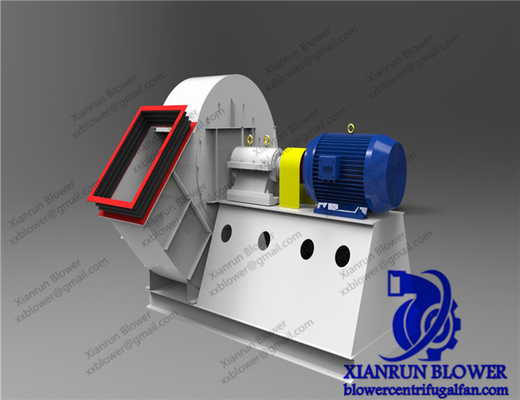 760-2900rpm centrifugaalventilatieventilator die achteruit voor Boilers wordt gebogen