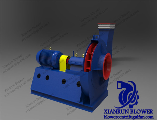 De achterwaartse Gebogen Ventilator 760rpm-2900rpm van de Hoge druklucht 1 Jaargarantie