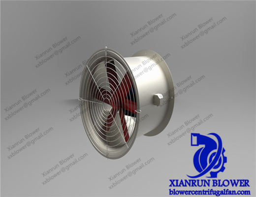 Van de Ventilators Industriële Bifurcated van de koelsystemen de Asuitlaat Asventilator Met geringe geluidssterkte
