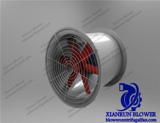 Van de Ventilators Industriële Bifurcated van de koelsystemen de Asuitlaat Asventilator Met geringe geluidssterkte