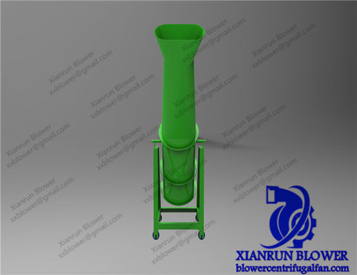 Industriële axiale ventilatoren die luchtbeweging en koelprestaties bieden voor roterende koeling en cementovencilindertoepassingen