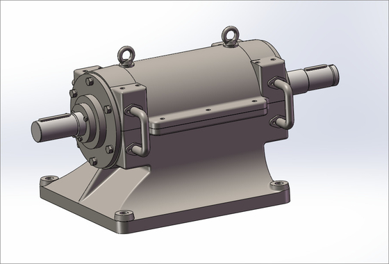 Q345 Centrifugaal van de het Draagvlakdrijvende kracht van Ventilatordelen van de de Knalpottenrotor van de de Kegelrotor Dragende het Lagerdoos