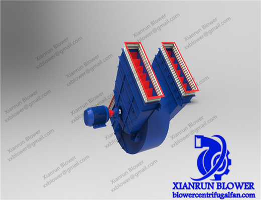 van de de Ventilator380v Dubbele toegang van de hotel de Centrifugaal Industriële Trekker Centrifugaalventilator
