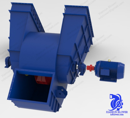 5 - 350KW Ventilator 220V 660V van de douane de Industriële Ventilator voor Stofinzameling