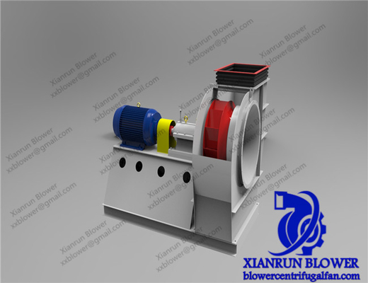 OEM-ontwerptekeningen Achterovergebogen Centrifugaal Aangepaste Industriële Ventilator Blower Voor Installatie van Veer-trillingsisolator