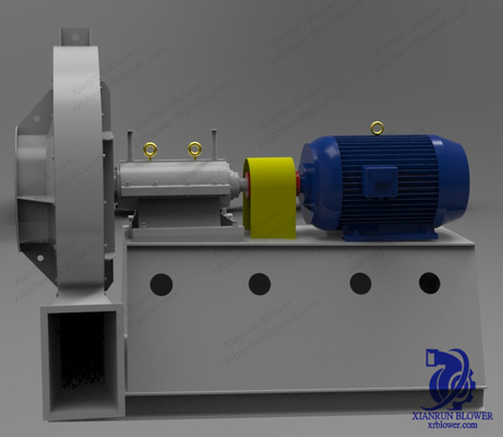 Voorwaartse Gebogen Grote Centrifugaalventilatorventilator 3000Pa-25425Pa