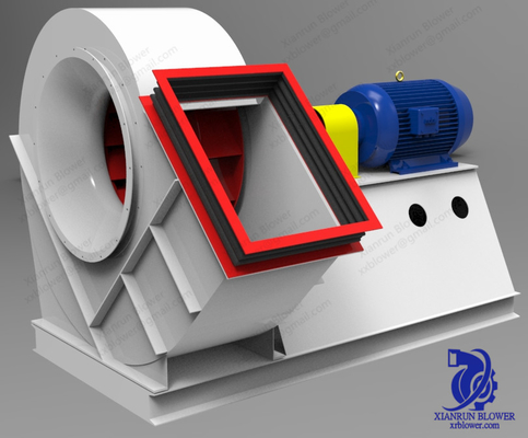 5 - 350KW industriële Centrifugaalventilatorhoge druk 220V 380V voor Droger