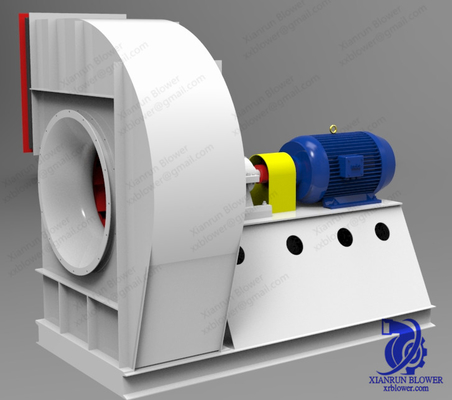 Neigde de roestvrij staal Industriële Centrifugaalventilator achteruit Ventilator voor Koelsystemen