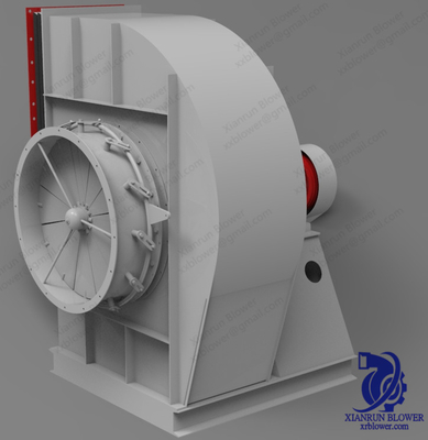 Neigde de roestvrij staal Industriële Centrifugaalventilator achteruit Ventilator voor Koelsystemen