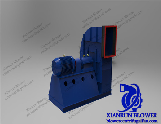 Industriële van het de VentilatorGietijzer van FRP Centrifugaal Radiale de Ventilatorventilator ISO 9001