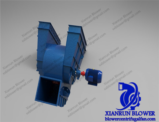 903500mm Ventilator F Modelfor cement production van de Dubbele toegang de Centrifugaalventilator