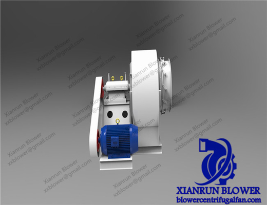 Koolstofstaal Achterwaartse Centrifugaalventilator 5KW - 350KW-Aangepaste Kleur